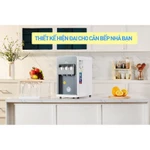 Máy lọc nước nóng lạnh mini để bàn nhập khẩu FujiE, 4 cấp lọc UF Kortech Hàn Quốc gia đình uống trực tiếp làm lạnh Block — ảnh 5
