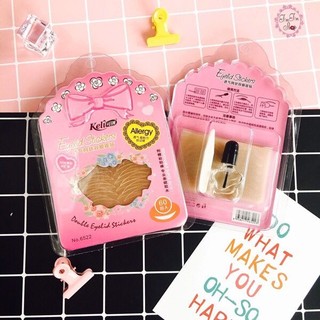 [Y102] [Eyelid Stickers] Bộ Miếng Dán Mí Lưới KELI ( Mí Lưới, Keo, Dụng Cụ) - 60 miếng