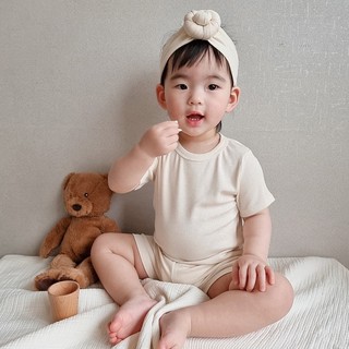 Bộ Thun tăm lạnh hàn quốc chất liệu siêu mềm siêu thoáng cho bé