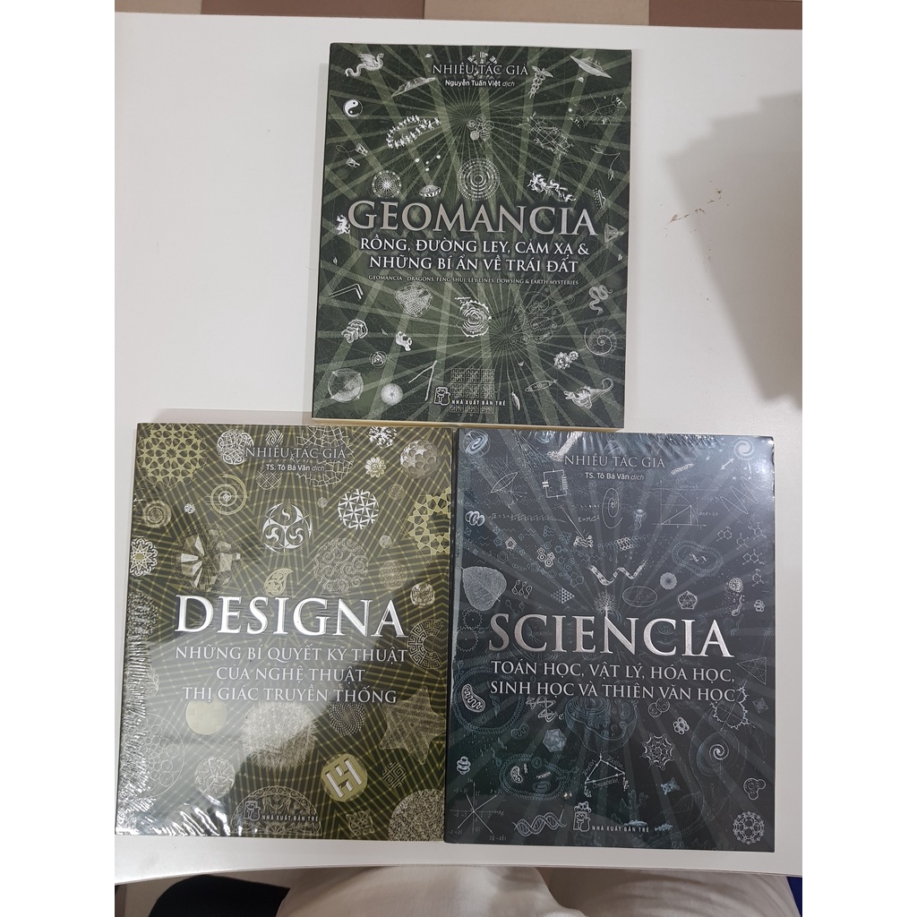 Sách_ Combo 3 cuốn Designa, Geomancia, Sciencia – Nxb trẻ – bìa mềm ...