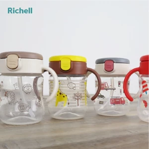 Bình Ống Hút T.L.I Richell 200ml Phù Hợp Với Bé Từ 7 Tháng