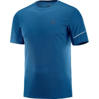 ÁO THỂ THAO SALOMON  AGILE SS TEE M - LC1099900 - LC1051500 - L40209900