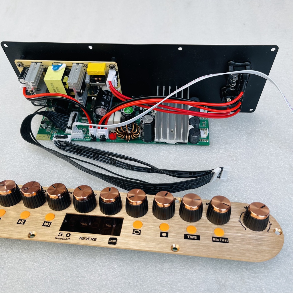 BO LOA KÉO 120W CÓ REVERB CHUYÊN CHO DIY LOA KÉO MINI, MẠCH K12 CÓ ...