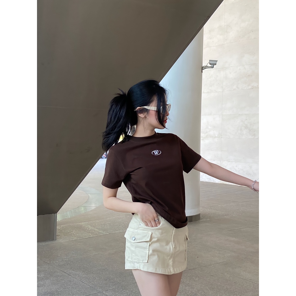 ao thun babytee logo w