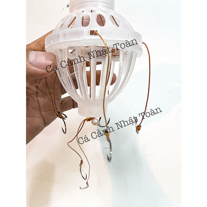 LỒNG MÈ CÂU CÁ BOM MÈ 6 LƯỠI