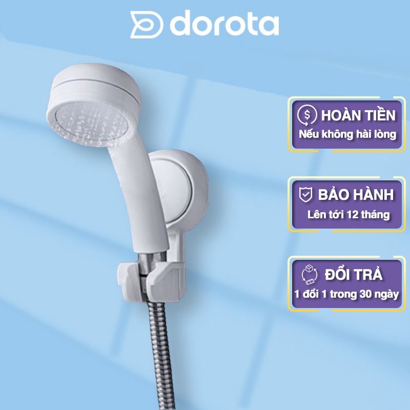 Giá đỡ vòi hoa sen cao cấp DOROTA chống nước độ bền cao dùng cho nhà tắm móc treo vòi xịt nhà vệ sinh chống nước AW619