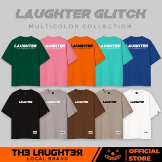 Local brand Laughter Glitch T Shirt - Áo Phông Oversized Unisex 100% Cotton 8 màu