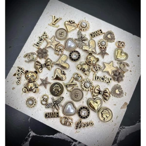 Set charm đồng trang trí móng tay