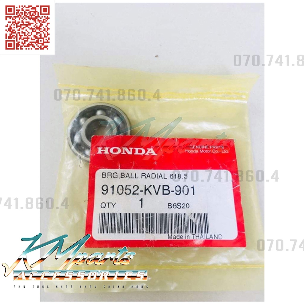 [GIÁ TỐT] VÒNG BI 6201U TRỤC BÁNH TRƯỚC XE TAY GA, ZOOMERX (20122013