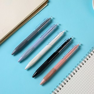 BUJO - Bút gel bấm thay ruột được mực đen ngòi cỡ 0.5 - mã ST032 🌸