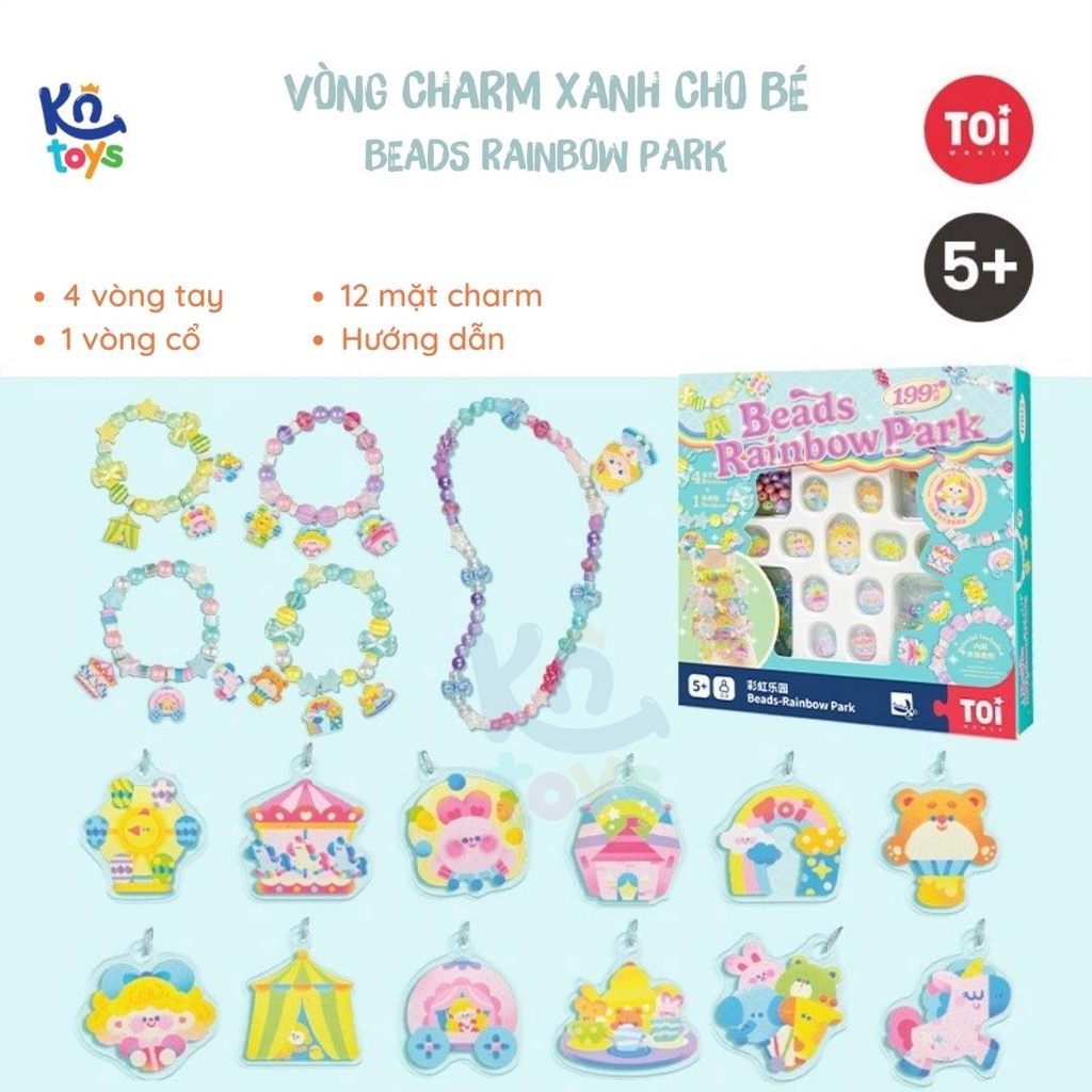 Ảnh Đồ Chơi Tự Thiết Kế Vòng Tay Thủ Công DIY - TOI Beads Charm 1