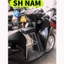 ĐÔN NGỒI INOX NỆM ĐEN CHO BÉ – NHỎ GỌN, DỄ THÁO LẮP, SIÊU TIỆN