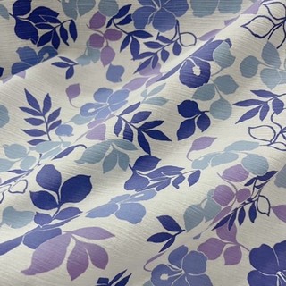 Vải Xô Cotton Hoa Mặt Gân Co Giãn Nhẹ Mềm Rũ Khổ 1m25