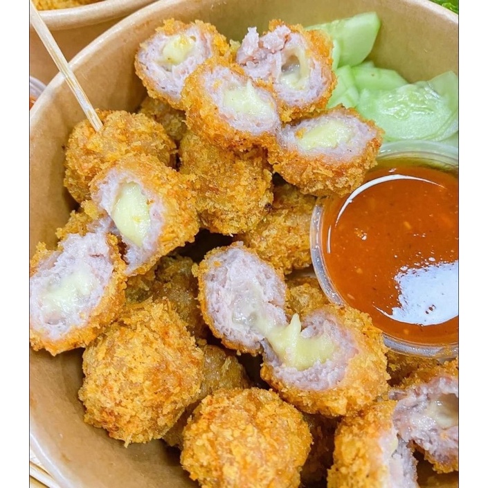 Nem chua rán phô mai viên 15 viên(Ship Đà Nẵng) | Shopee Việt Nam