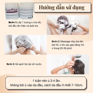 Kem ủ tóc phục hồi siêu mượt Collagen Giảm Rụng Tóc, Phục hồi tóc hư tổn, Hương nước hoa cao cấp IVARPLUS 1000ml