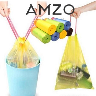 AMZO_ TÚI ĐỰNG RÁC TỰ PHÂN HUỶ CÓ DÂY RÚT TIỆN DỤNG SẠCH SẼ