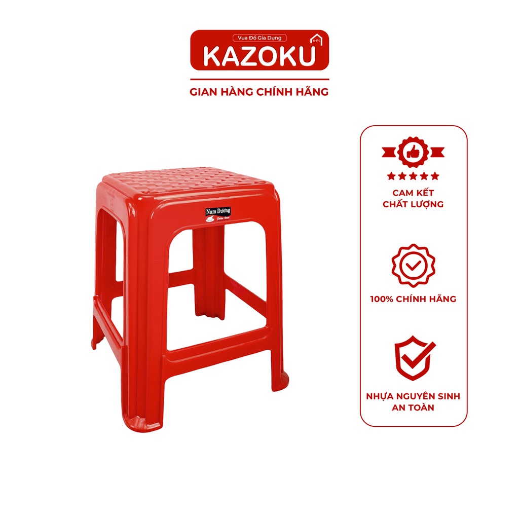Ghế Nhựa Cao Loại Bóng Kazuko - [GC]