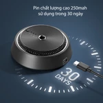 Máy Khuếch Tán Tinh Dầu Ô Tô Cao Cấp CICDO – Treo Gương / Cài Khe Gió / Không Dây / Dạng Tròn – Phun Sương Tự Động — ảnh 8