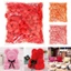 Set phụ kiện làm hoa gấu xốp size 25cm nhiều màu