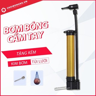 Bơm bóng mini cầm tay - Bóng rổ, bóng đá, bóng chuyền, bóng hơi SIEU HOT