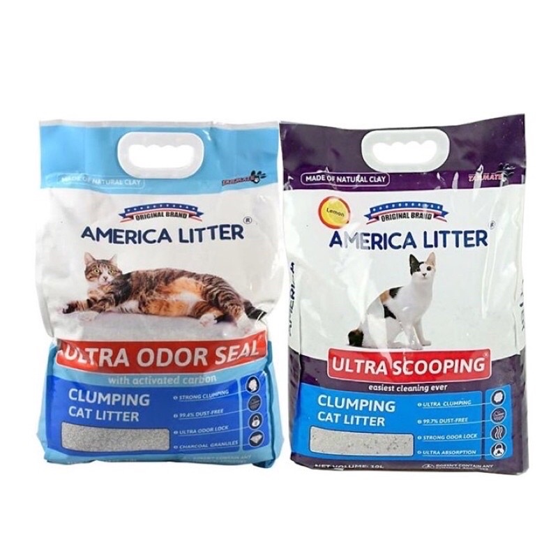 Cát vệ sinh thú cưng America Litter Shopee Việt Nam