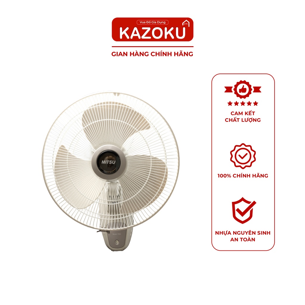Quạt Treo Cao Cấp Dream Flow 16 Inch - TẶNG KỆ ĐA NĂNG MINI - Xám, Kem, Nâu - Vua Đồ Gia Dụng Kazoku