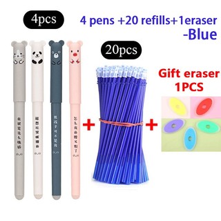 Set 25 Bút Mực Gel Ngòi 0.5mm Chống Thấm Nước Nhanh Khô Màu Xanh Dương / Đen / Đỏ