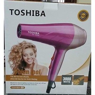 MÁY SẤY TÓC TOSHIBA 551 CÔNG SUẤT 3000W BẢO HÀNH 12 THÁNG.