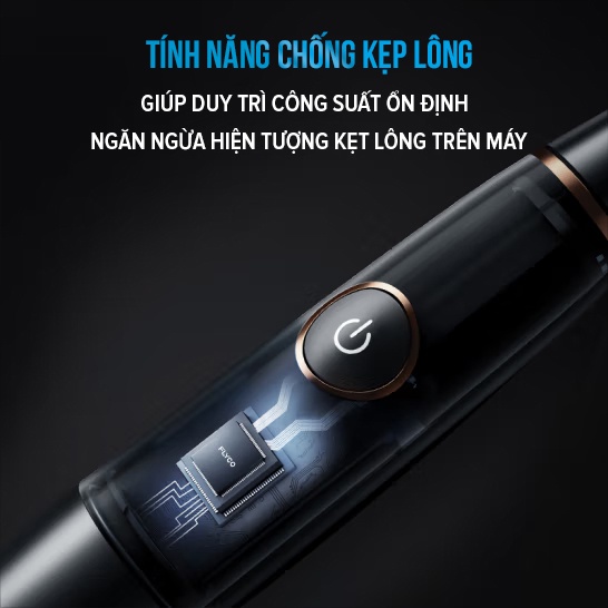 Ảnh Máy Làm Sạch Lông Mũi Flyco FS5600VN Thân Máy Kháng Nước Sạc Nhanh 1 Giờ - Hàng Chính Hãng 3