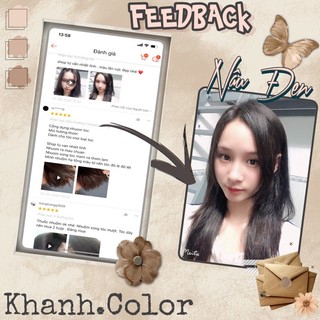 Thuốc Nhuộm Tóc Nâu Đen - Lên Từ Mọi Nền Tóc - Khanh.Color