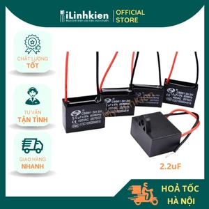Tụ quạt dây SENJU CBB61 2.2uF chất lượng cao