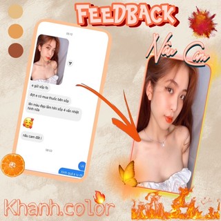 Thuốc Nhuộm Tóc Nâu Cam Đất | Lên Từ Nền Tóc Đen Không Tẩy 100g - Khanh.color