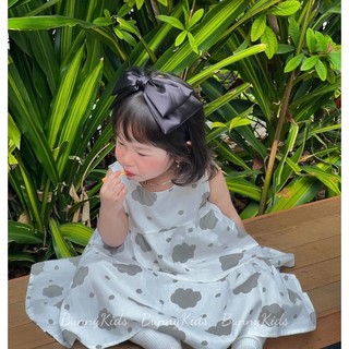 Váy bé gái sát nách vạt lệch lạ mắt cho bé 1-6 tuổi (8-26kg) N0122