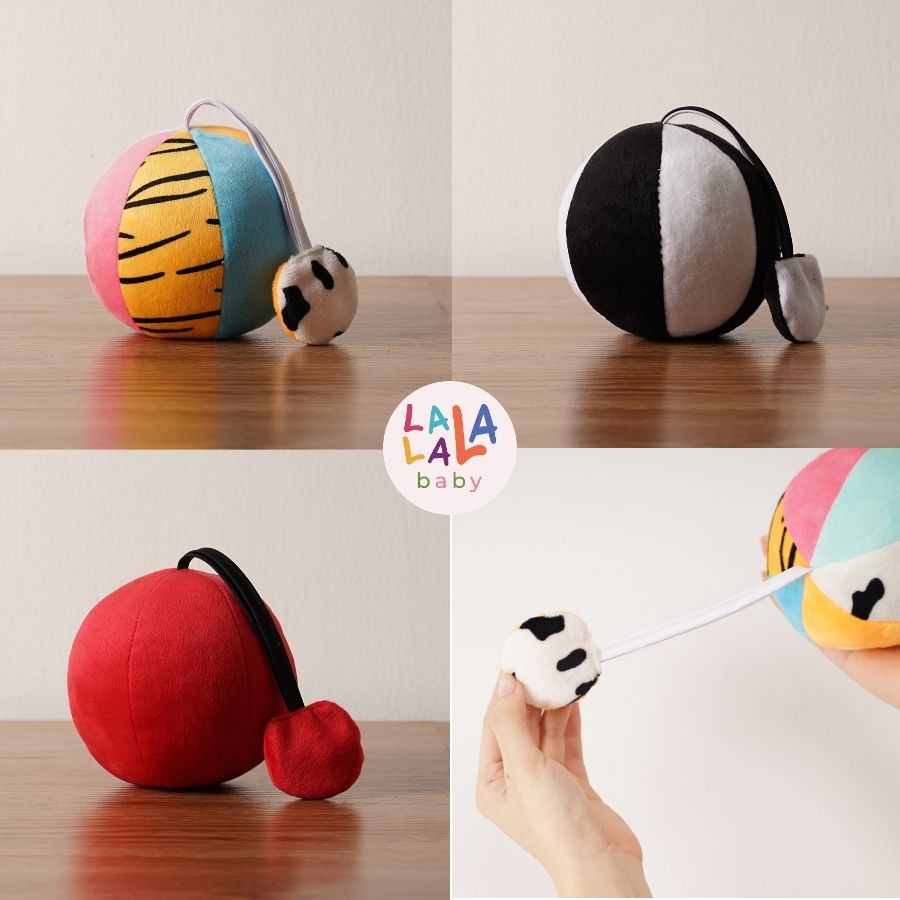 Bóng vải cho bé đồ chơi cho bé  Lalala baby đồ chơi bóng vải xúc xắc kích thích thị giác