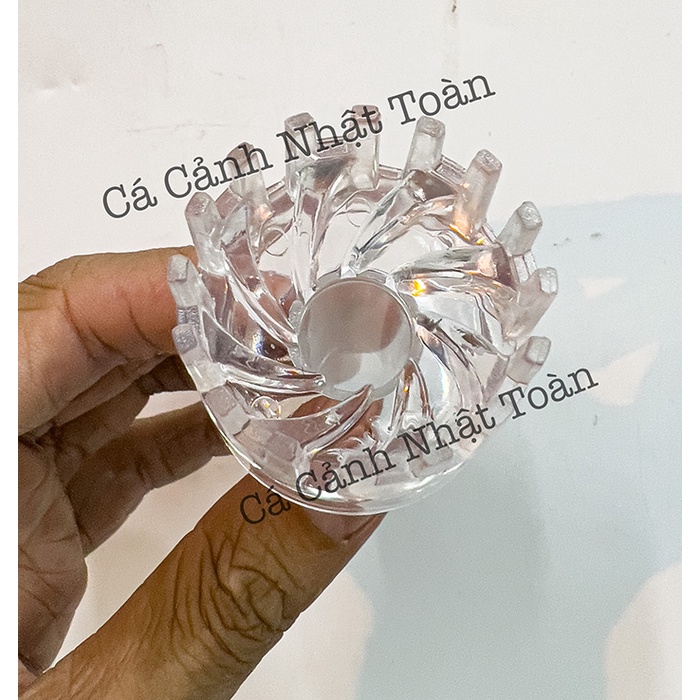 ĐẦU LỌC VÁN, HÚT MẶT XOAY MICA MINI CHO BỂ CÁ CẢNH