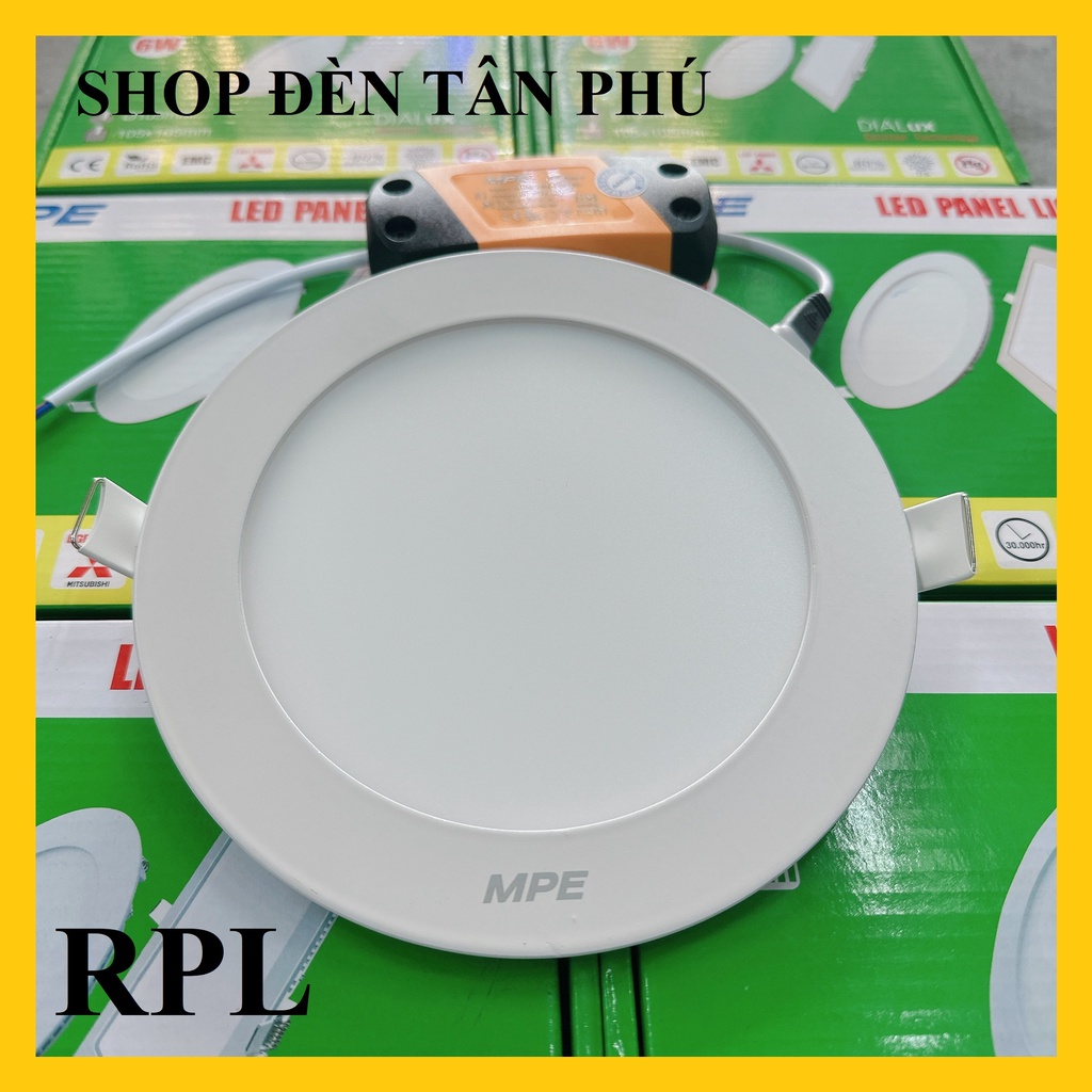 ĐÈN LED ÂM TRẦN 6W, 9W, 12W MPE Series RPL ÁNH SÁNG TRẮNG, VÀNG, TRUNG ...