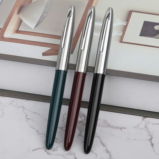 Bút máy luyện viết chữ đẹp Hero 329 tạo nét thanh đậm, bền , chắc, không lem mực vỏ từ thép không rỉ.