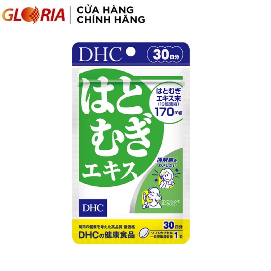 Viên uống Trắng da DHC Nhật Bản Adlay Extract