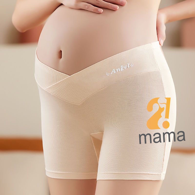 Quần lót bầu mặc trong váy cạp chéo 2mama vải thun cotton cao cấp, kháng khuẩn Cho Phụ Nữ Trong Thời Kì Mang Thai