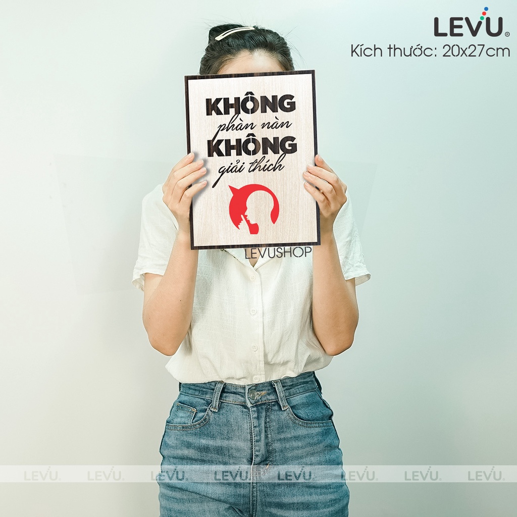 Tranh Treo Tường Handmade LEVU054 trang trí văn phòng nhân viên