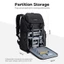 Balo K&F Concept đựng máy ảnh laptop dung tích 22l KF13.098 Xanh Đen