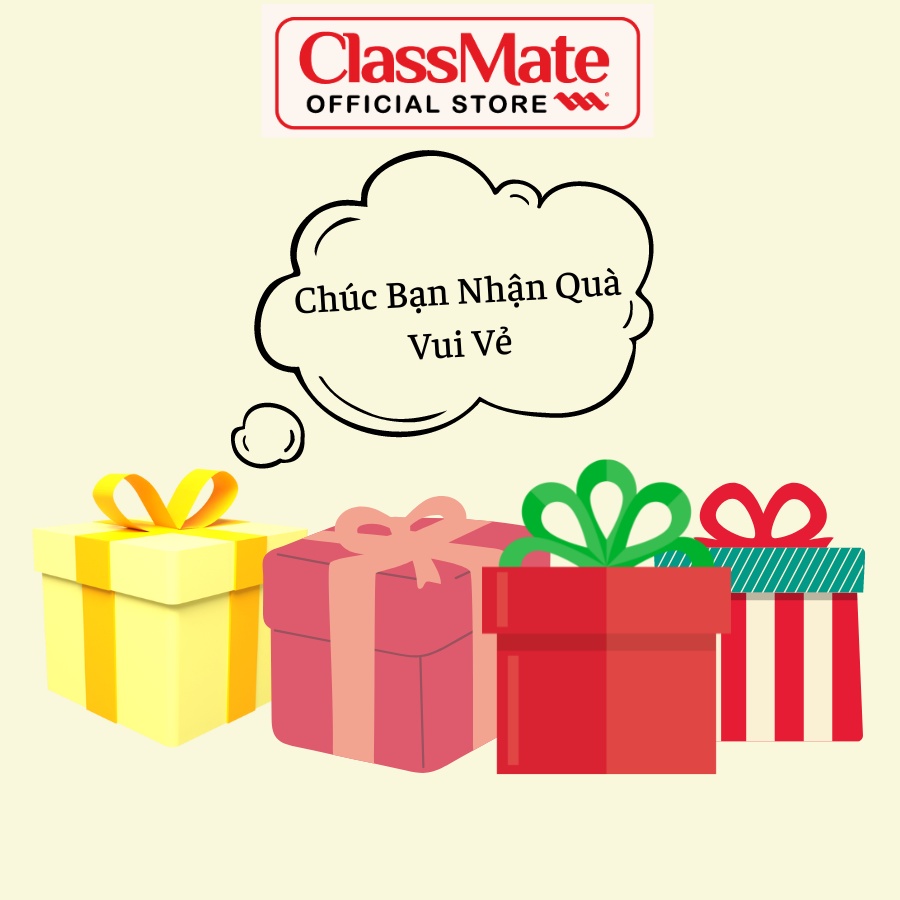 [Quà tặng không bán] Quà tặng may mắn ClassMate