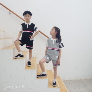 (Xả kho)Bộ đồ cho bé size nhỡ 15-30kg phong cách hàn quốc chất cotton mát mềm