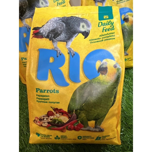 RIO PARROT - Thức ăn hàng ngày cho vẹt lớn túi nguyên seal 1kg | Shopee ...
