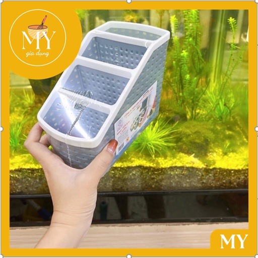 Khay Đựng Bút nhựa 4 Ngăn-VIỆT NHẬT PLASTIC - khay Lưới