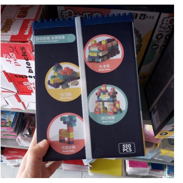 BỘ LEGO BUILDING BLOCK DARK 520 CHI TIẾT | Shopee Việt Nam