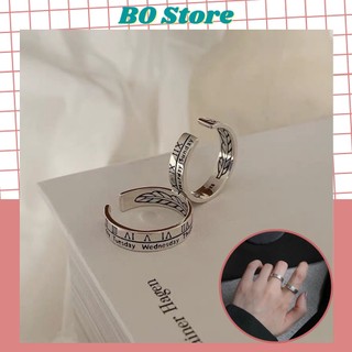 925 Silver Couple Rings by Phụ Kiện Thời Trang BO Store