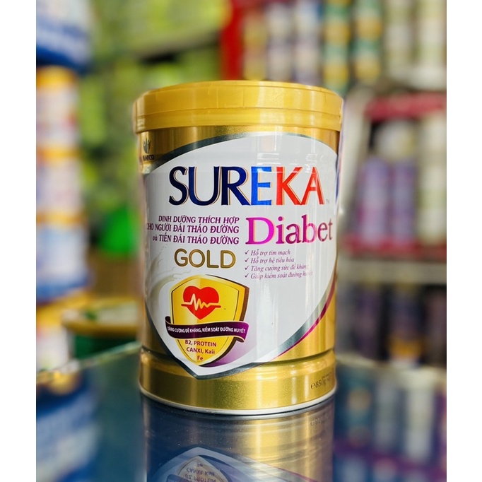 Sữa Bột Sureka Diabet dành cho người tiểu đường (900g) | Shopee Việt Nam