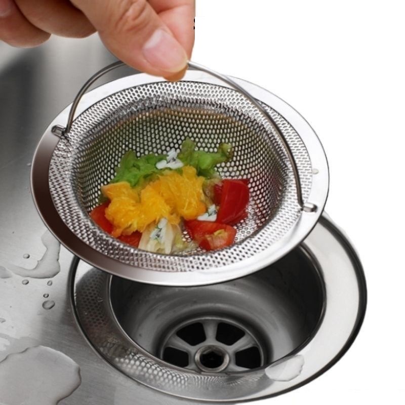 Dĩa lọc rác bồn rửa chén bát, đồ lọc rác bằng inox, lưới lọc rác có ...