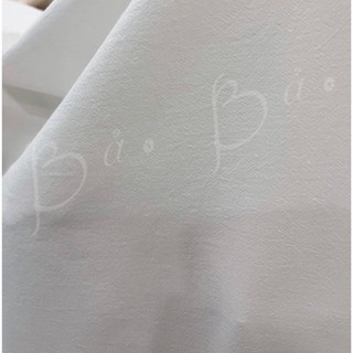 Vải Xô Xốp Đũi Cotton Nhăn Trắng Kem Mềm Mỏng Nhẹ Rũ Mát Khổ 1m45